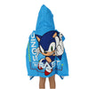 Sonic poncho håndklæde
