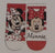 Minnie mouse 2 pk footies