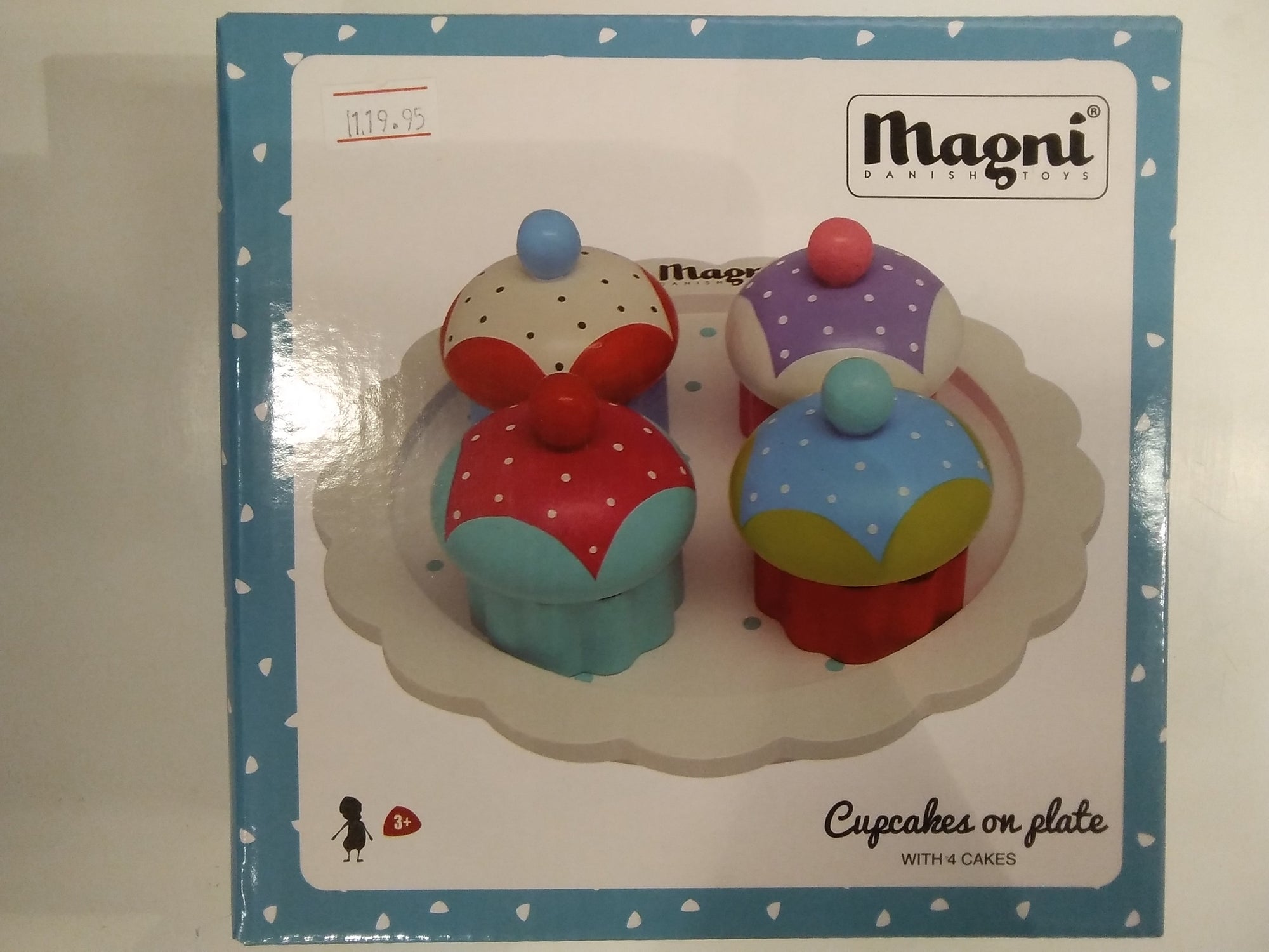 Magni cupcakes på tallerken