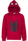 Spiderman fleece sweatshirt med hætte