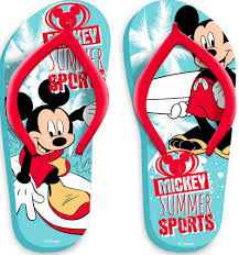 Mickey mouse klip klapper/ strand sandal