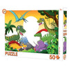 Dinosaurer puzzlespil 50 brikker