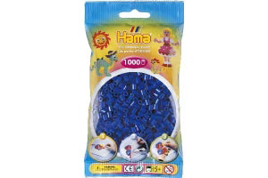 Hama perler - Midi Blå 1000 stk