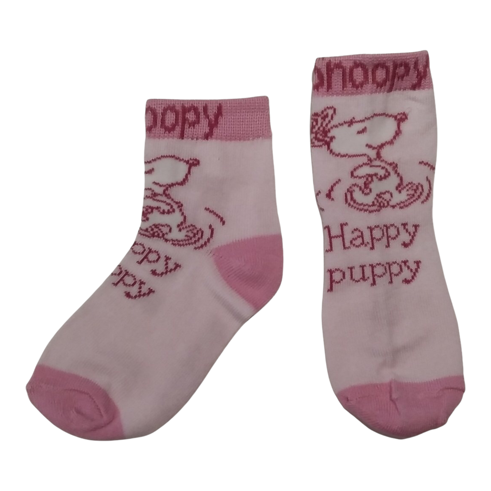 Snoopy strømper (pink)