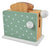 Magni toaster lysegrøn med prikker