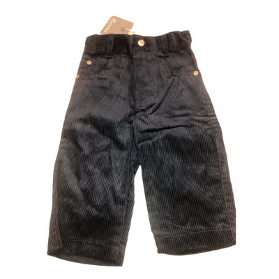 Minymo fløjls bukser (mørkeblå)