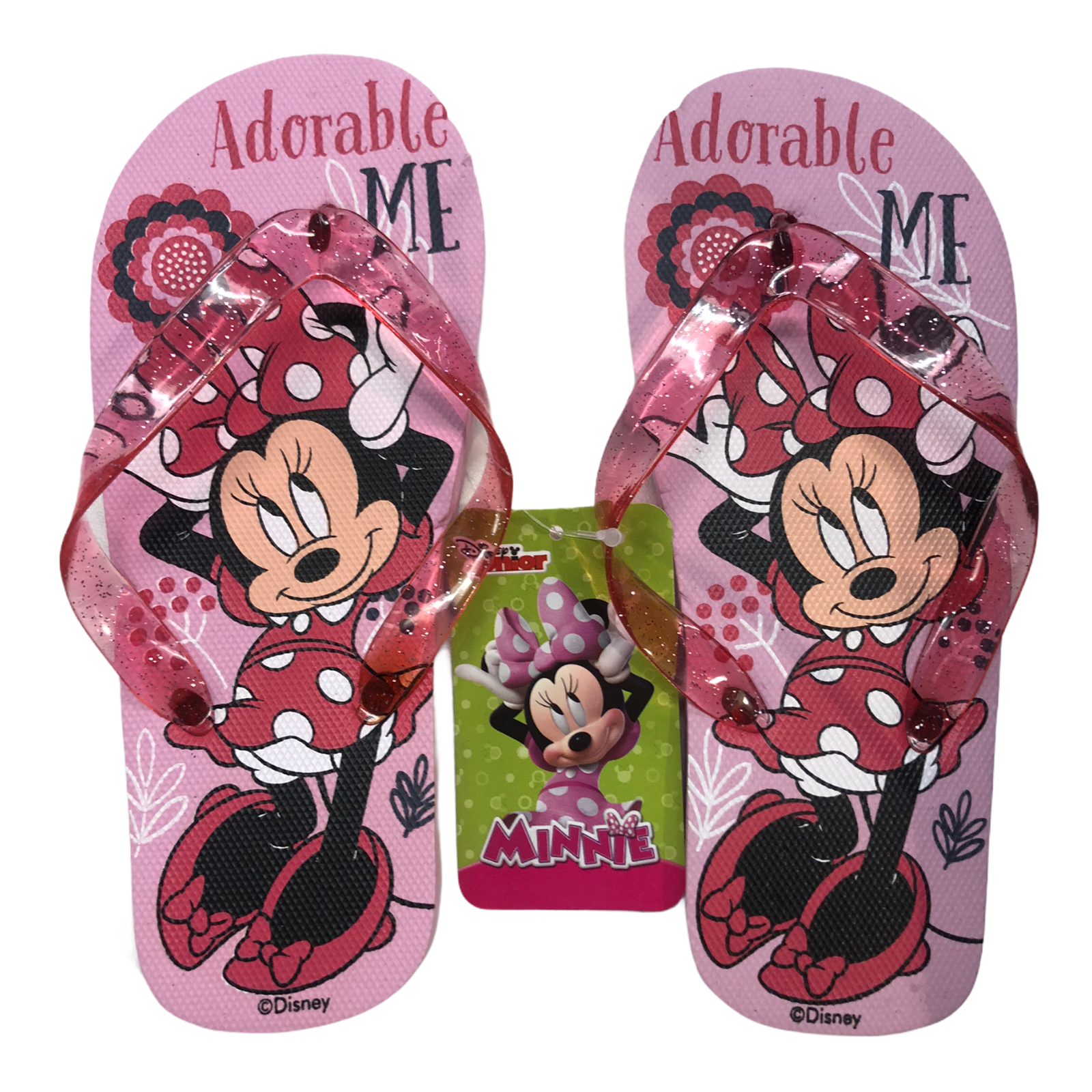 Minnie mouse klip klapper/ strand sandal